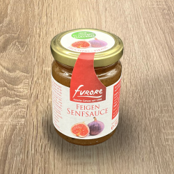 Feigensenfsauce "Unser Klassiker zum Käse" 180 Gramm/ Glas