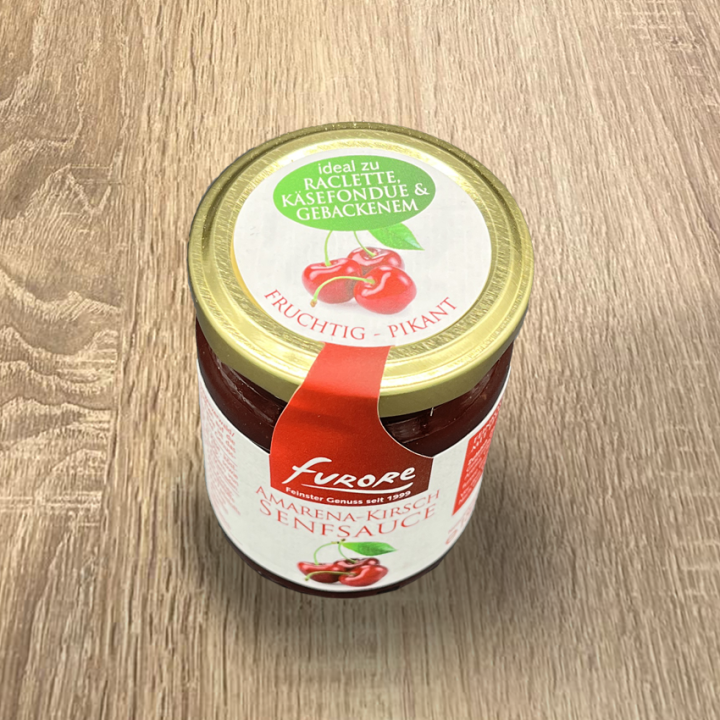 Amarena-Kirsch Senfsauce 180 Gramm/ Glas