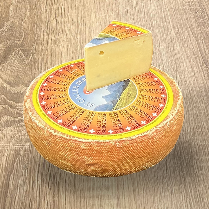 Schweizer St. Galler Bergkäse Ganzer Laib 4 kg